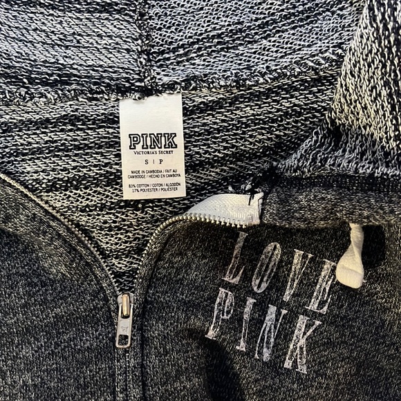 VS PINK Campus Zip Up - Picture 4 of 4